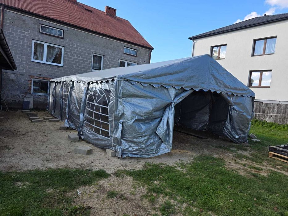 Namiot Warsztatowy 6x10m Handlowy Przemysłowy HOME Imprezowy Party