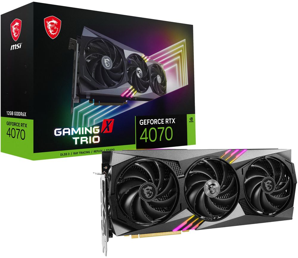 Vendo grafica rtx 4070 MSI Trio