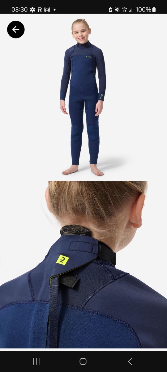 Fato Surf criança