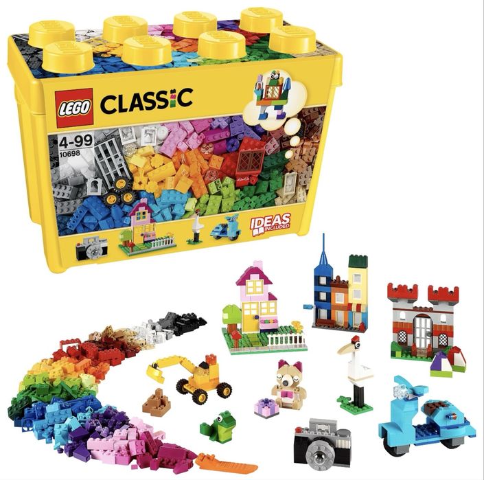 LEGO Classic 10698 Kreatywne klocki, duże pudełko