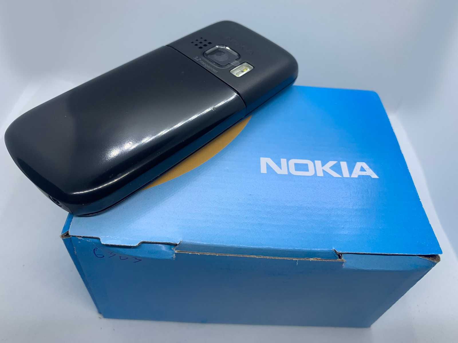 Nokia 6303 Black простой раритет новый телефон 1020 мАч метал