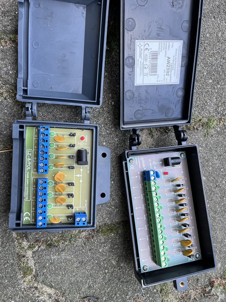 Zestaw monitoring + alarm RISCO + rejestrator HQ + szafa RACK itp