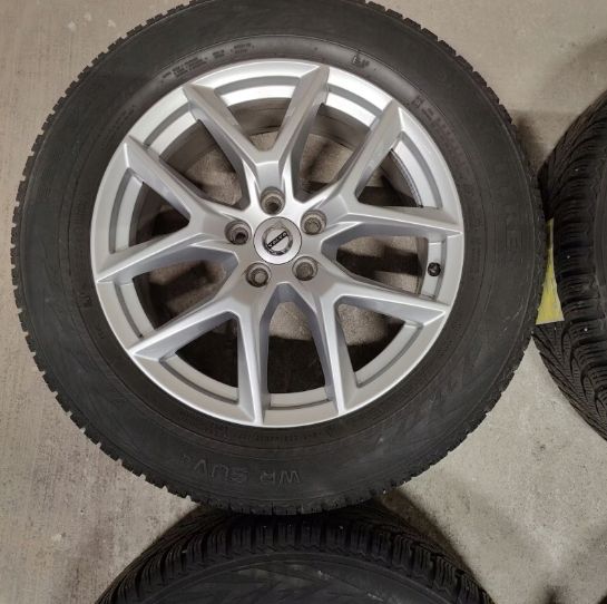 Koła 18 felgi volvo XC60 5x108 opony zimowe Nokian 4x 235/60r18