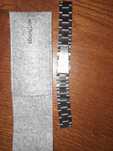 Branzoleta pasek metalowy do zegarka Withing 17 mm Nowa