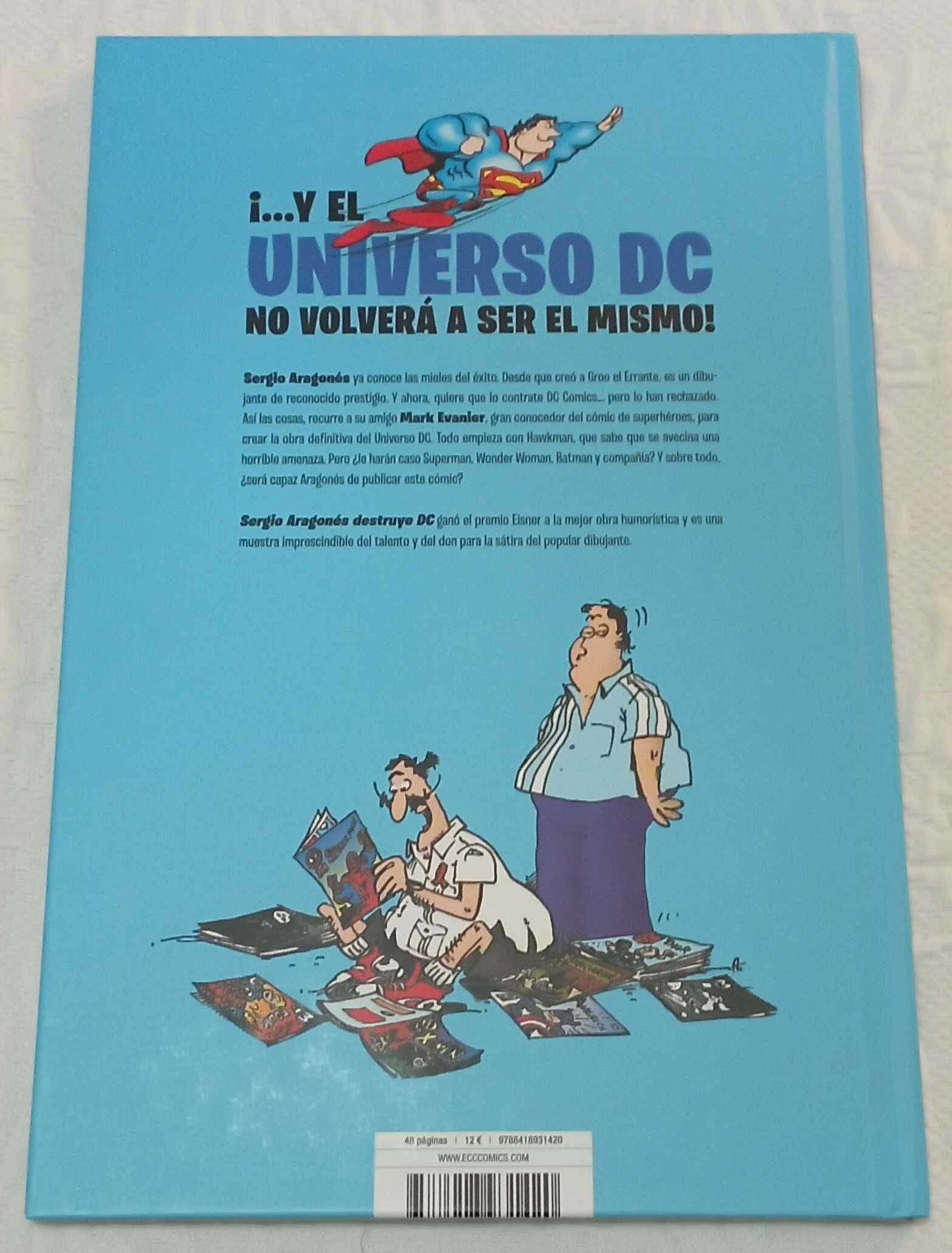 livro banda desenhada Sergio Aragonés destruye DC (em espanhol)