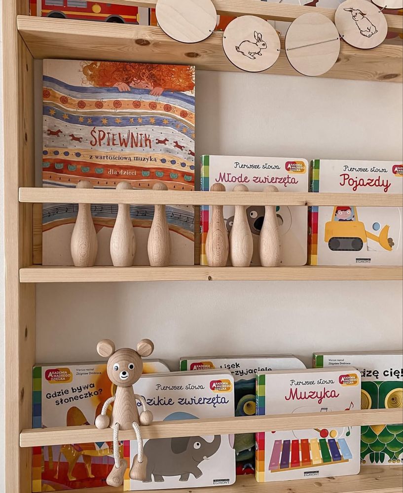 Biblioteczka domek / półka do pokoju dziecka