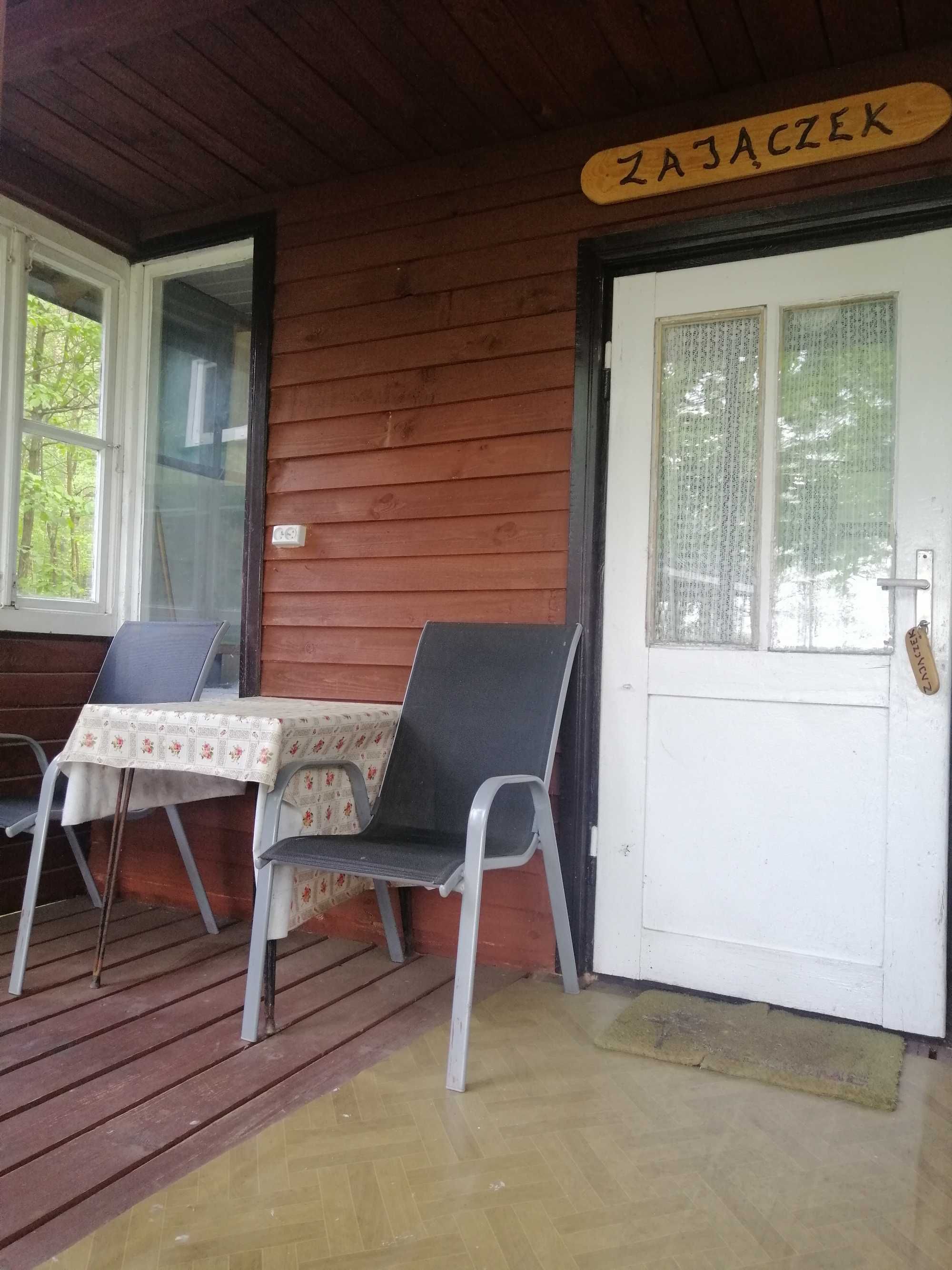 Domek Zajączek na Mazurach nad jeziorem Sasek Wielki nocleg, pokoje