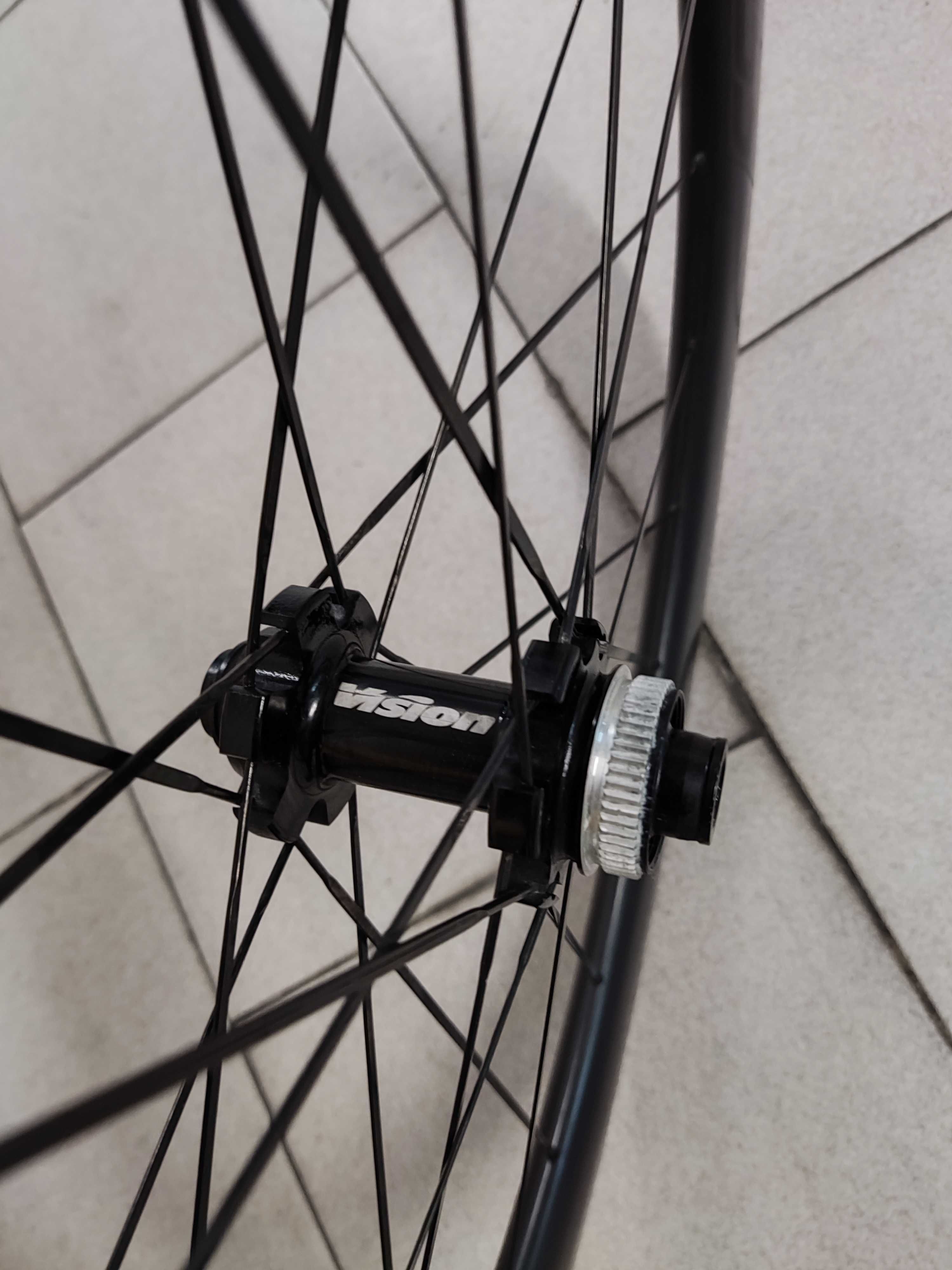 Rodas de estrada em carbono Vision SC 55 Disc