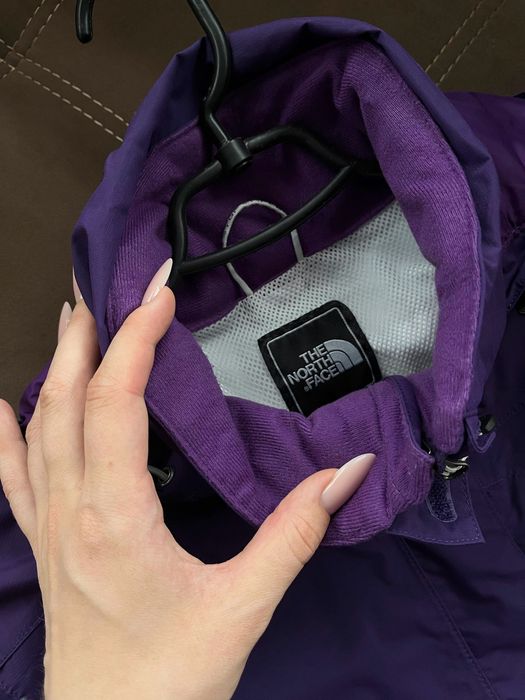 Фіолетова вітровка-дощовик the north face на мембрані hyvent