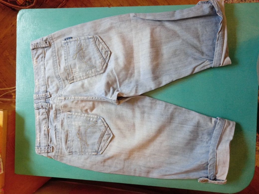Spodenki z jeansu M H. O; rozmiar XL