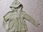 Bluza, George ,welurowa, welur, rozpinana, 104, 110