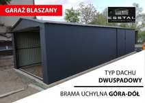 Garaż Blaszany - Grafit 3x8 |Magazyny| Schowek| Wiata |Hala| - ESSTAL*