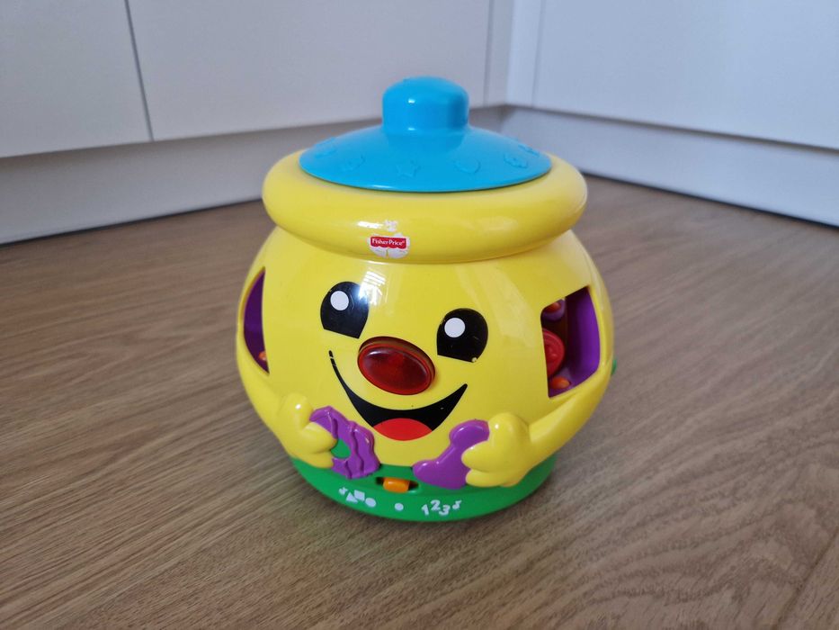 Fisher-Price, Garnuszek na klocuszek, zabawka edukacyjna