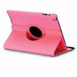 okazja SKÓRZANE Obracane ETUI 360 do iPAD AIR IPAD 5 ciemny różowy