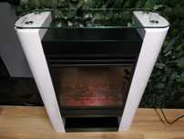 Studio 5 Arc Kominek elektryczny Klarstein biały 1800 W #5732
