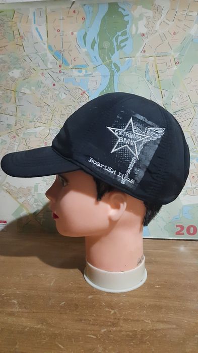 Шапка мужская с ушками зимняя р.56. Бейсболка с ушками.