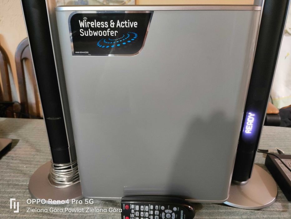 SAMSUNG 100% Sprawny System Soundbar 2.1 HW-E551 HDMI Bluetooth Pilot