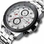 Zegarek Męski Curren Elegancki Chronograf Datownik