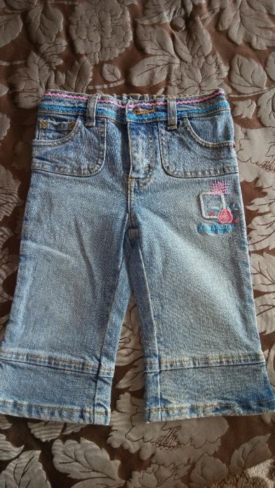 Jeansy Levi Strauss 3/4, rozmiar 4 latka/104