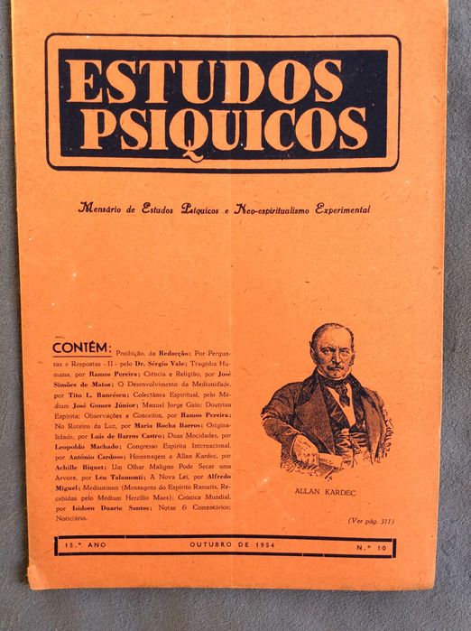 Estudos Psíquicos Mensário de Estudos Psíquicos e Neo-Espiritualismo.