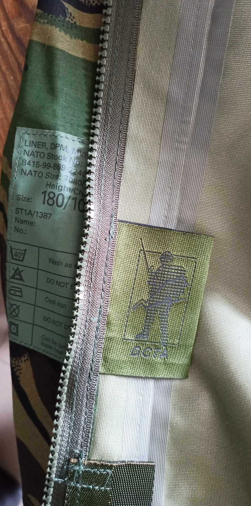 Kurtka Przeciwdeszczowa Brytyjska DPM MVP Goretex r.180/104 Nowa
