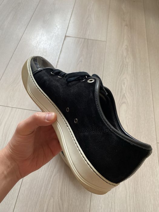 Lanvin чоловічи кеди з натуральної замші(оригінал)