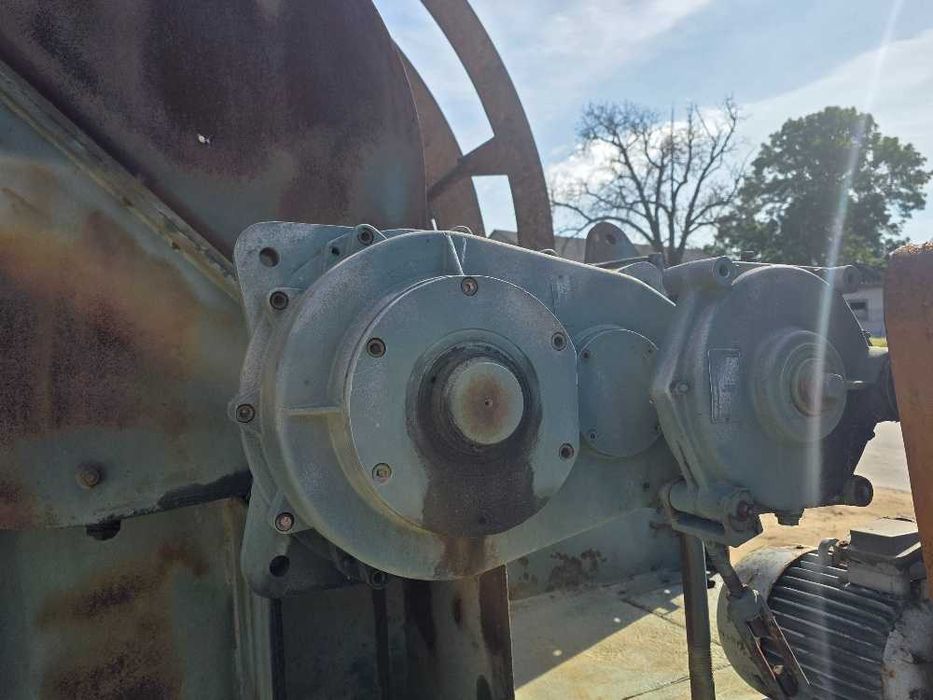 Koło odwadniające, odwadniacz do piasku z wstęgami wysokość ok 3m