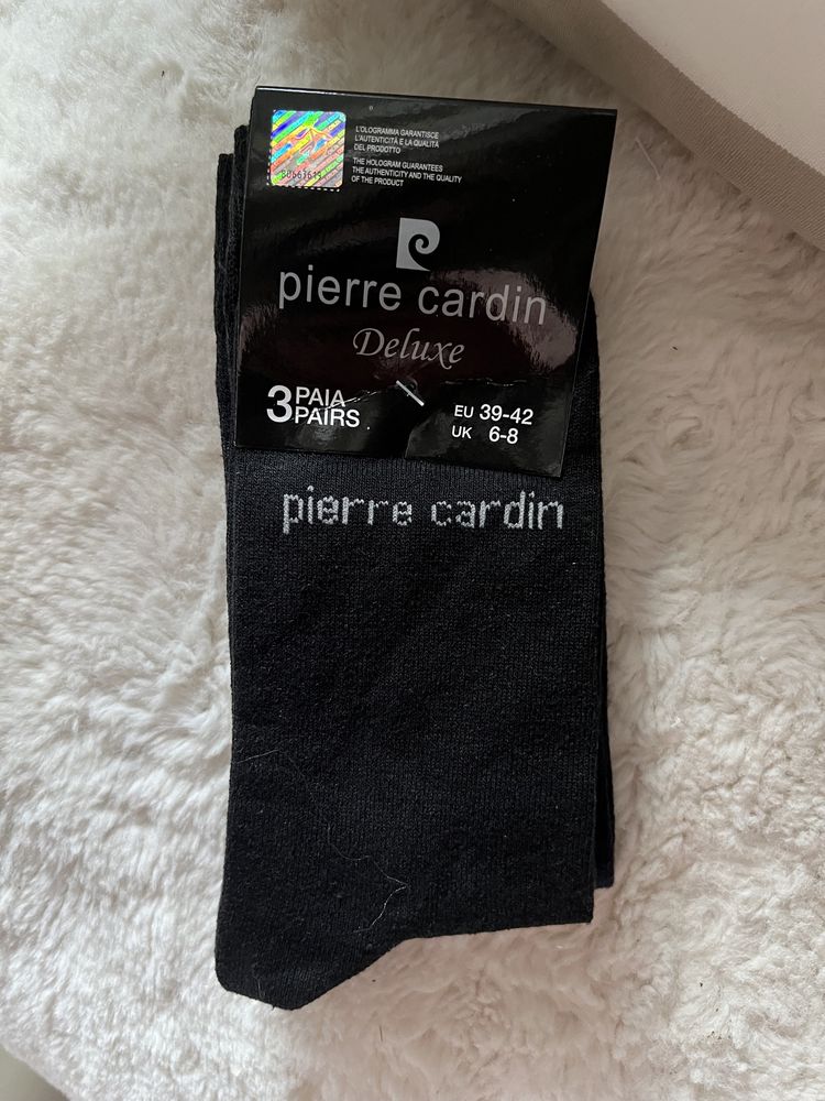 Pierre Cardin męskie skarpetki delux 39 - 42 3pack zestaw 3 par