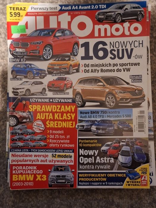 Auto Moto 2016 - cały rocznik