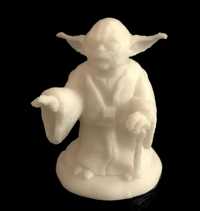 Figurka Yoda Starr Wars - druk 3D, projektowanie skanowanie niedrogo