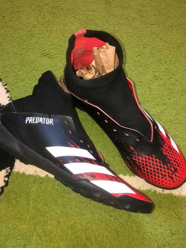 Żwirówki Adidas Predator 38, 24 cm