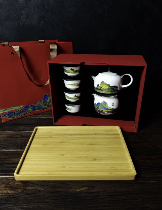 Набір для чайної церемонії/чаювання із фарфору