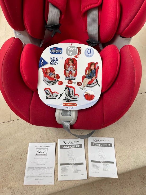 Cadeira de bebé Isofix CHICCO Seat Up Grupo 0+/1/2 (nova, pouco uso)