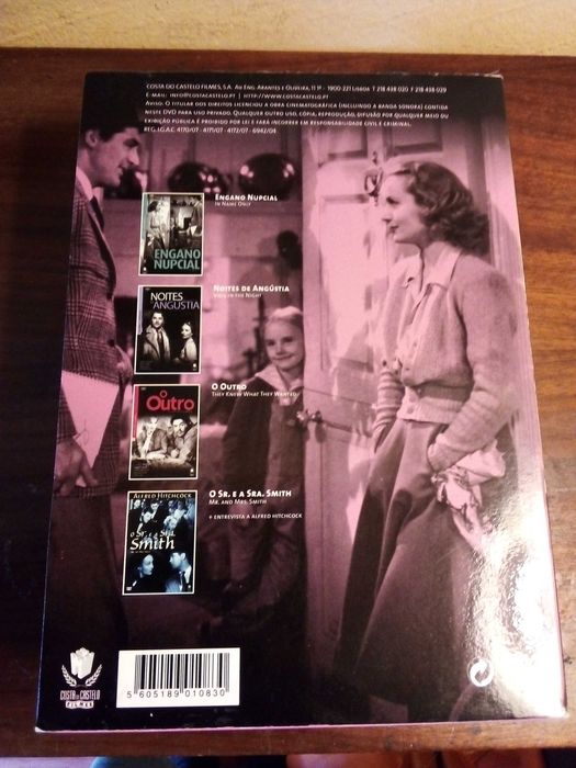 Carol Lombard Box 4DVD Mr & Mrs Smith todos DVD na descrição em Baixo.