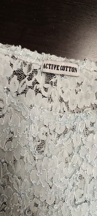 Camisola de senhora azul