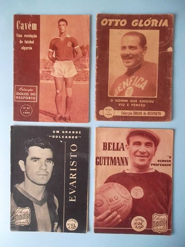 Ídolos do Desporto, Lote de 15 revistas antigas Benfica Porto Sporting