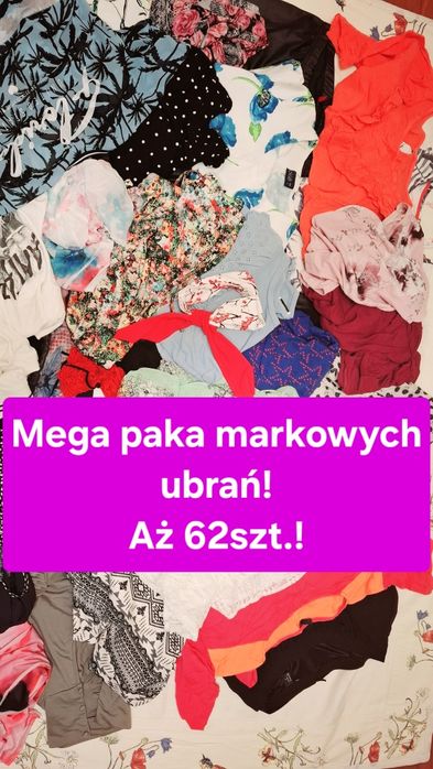 Mega giga paka 62szt.! Damskie M