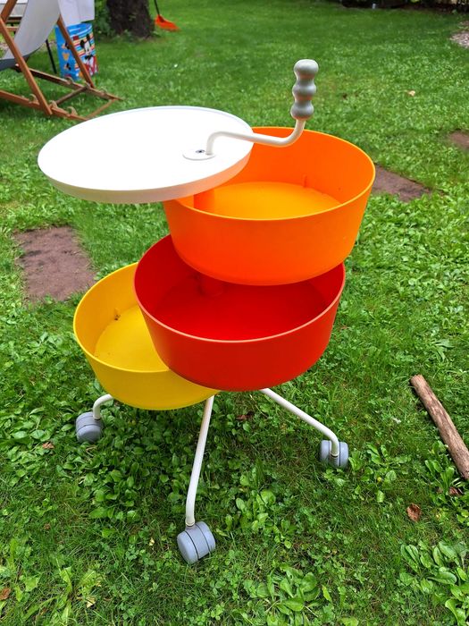 Retro. Współczesny.Stoli,Wózek.Szafka na kółkach .PS Klyftig.