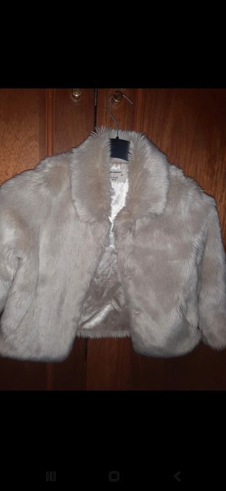 Casaco de pêlo  menina