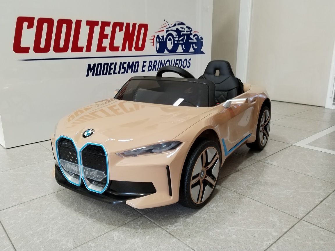 Carro eléctrico criança 12v 4 motores BMW i4