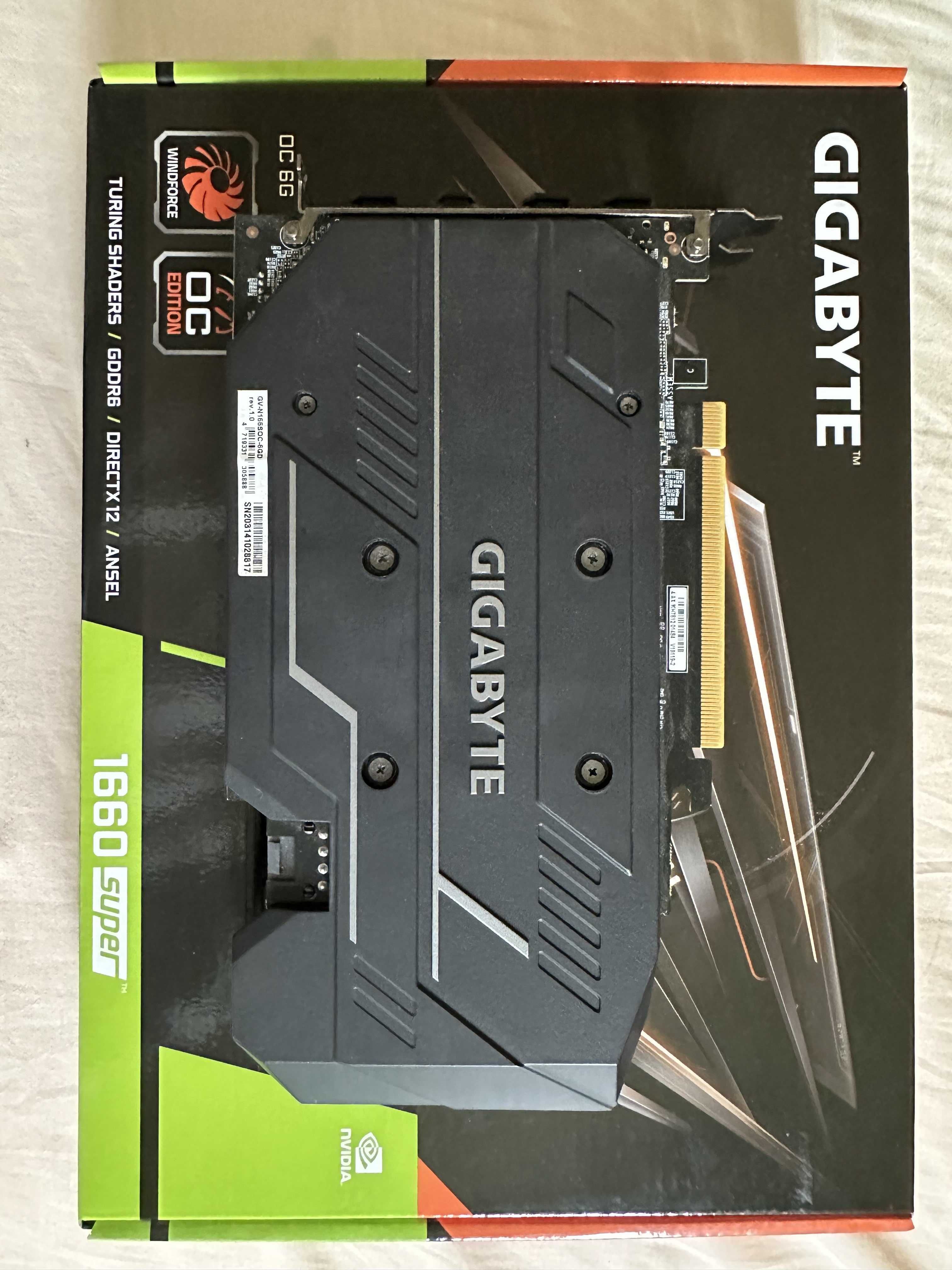 Placa Gráfica NVIDIA GIGABYTE GTX 1660 Super 6 GB VRAM