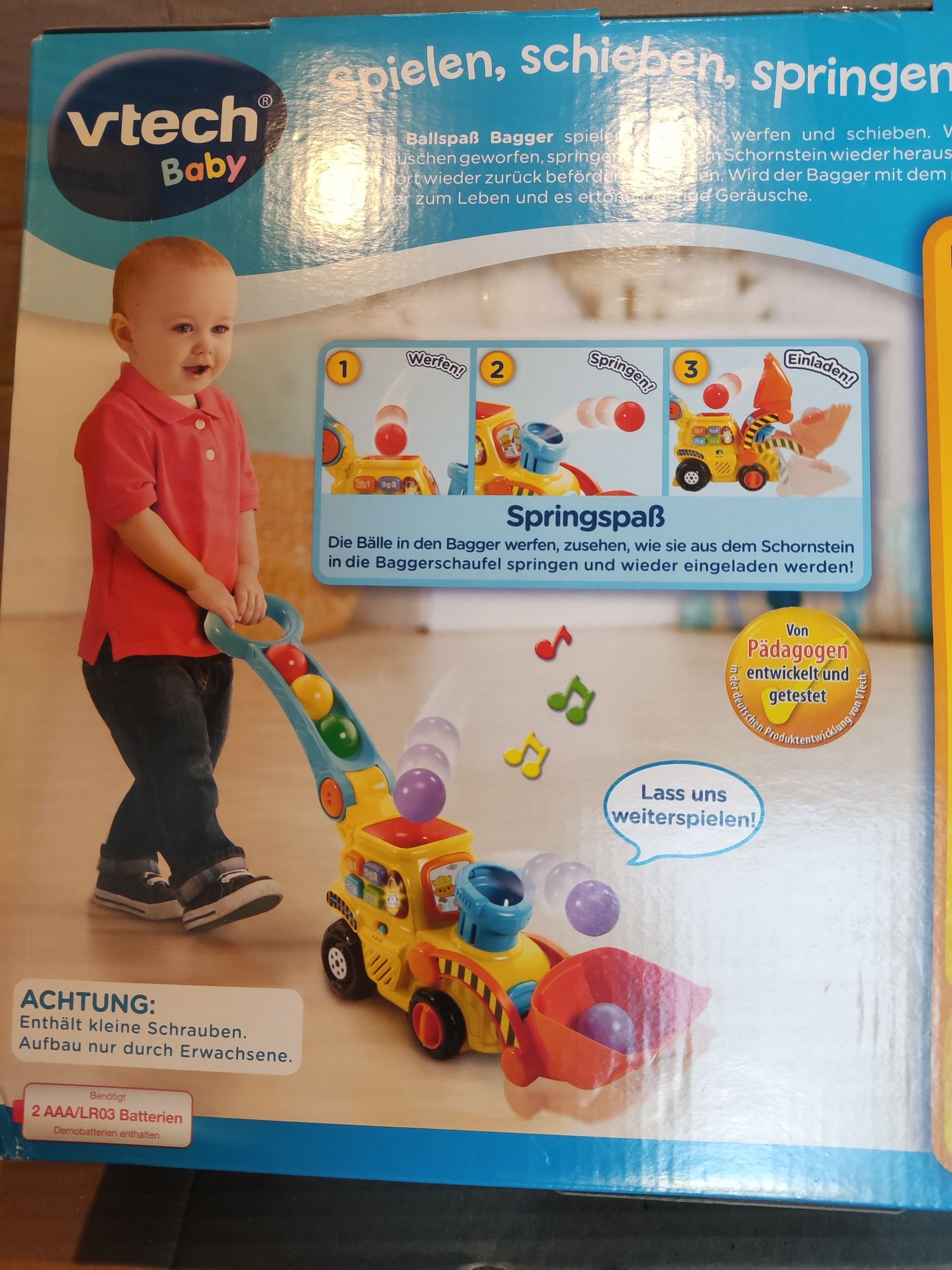 VTech Interaktywna koparka z piłkami