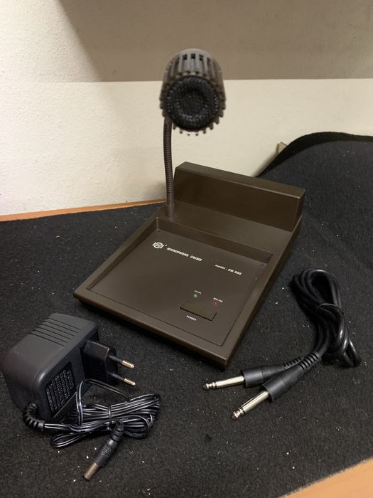 Microfone de chamada com Gongo