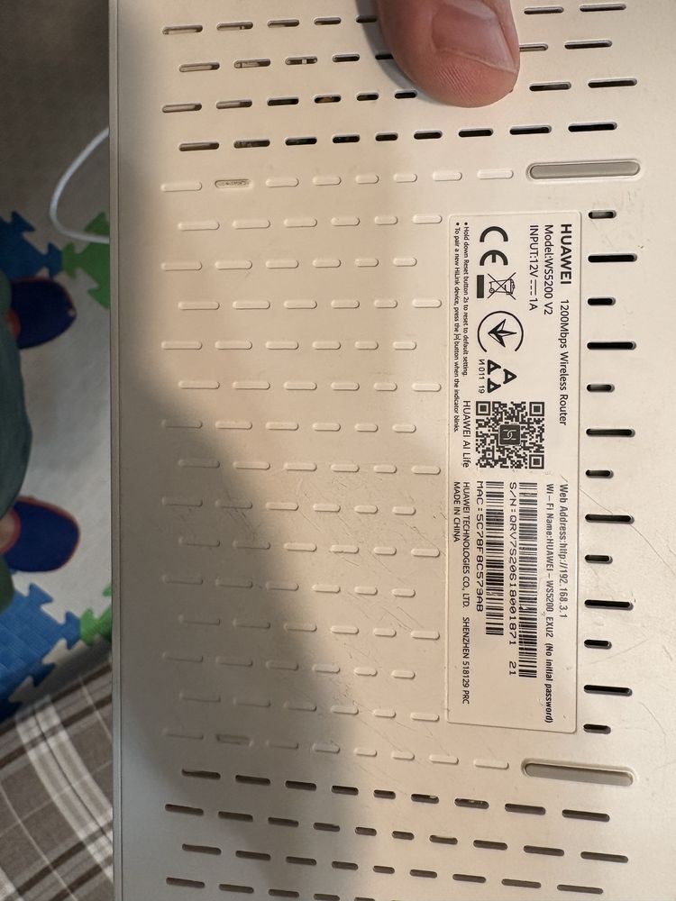 Роутер Huawei model: WS5200