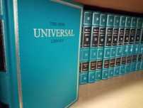 livros: "The new universal library" (22 volumes, só 22€!)