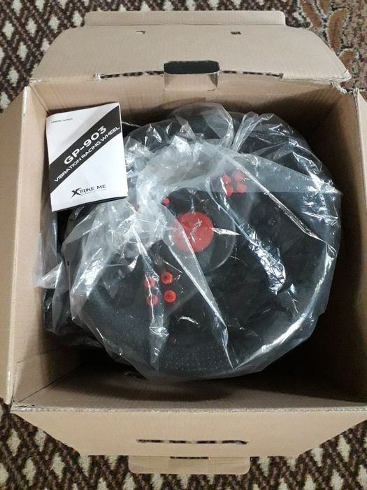 Продам ігровий руль з педалями Xtrike GP-903