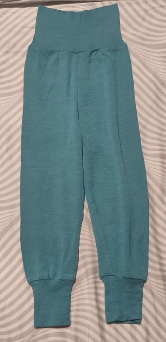 Spodnie wełniane merino jedwab 86/92 Engel