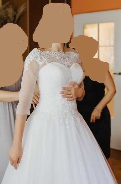 Suknia z salonu Emmi Marriage rozmiar 36 na wzrost 165 plus 8 cm obcas
