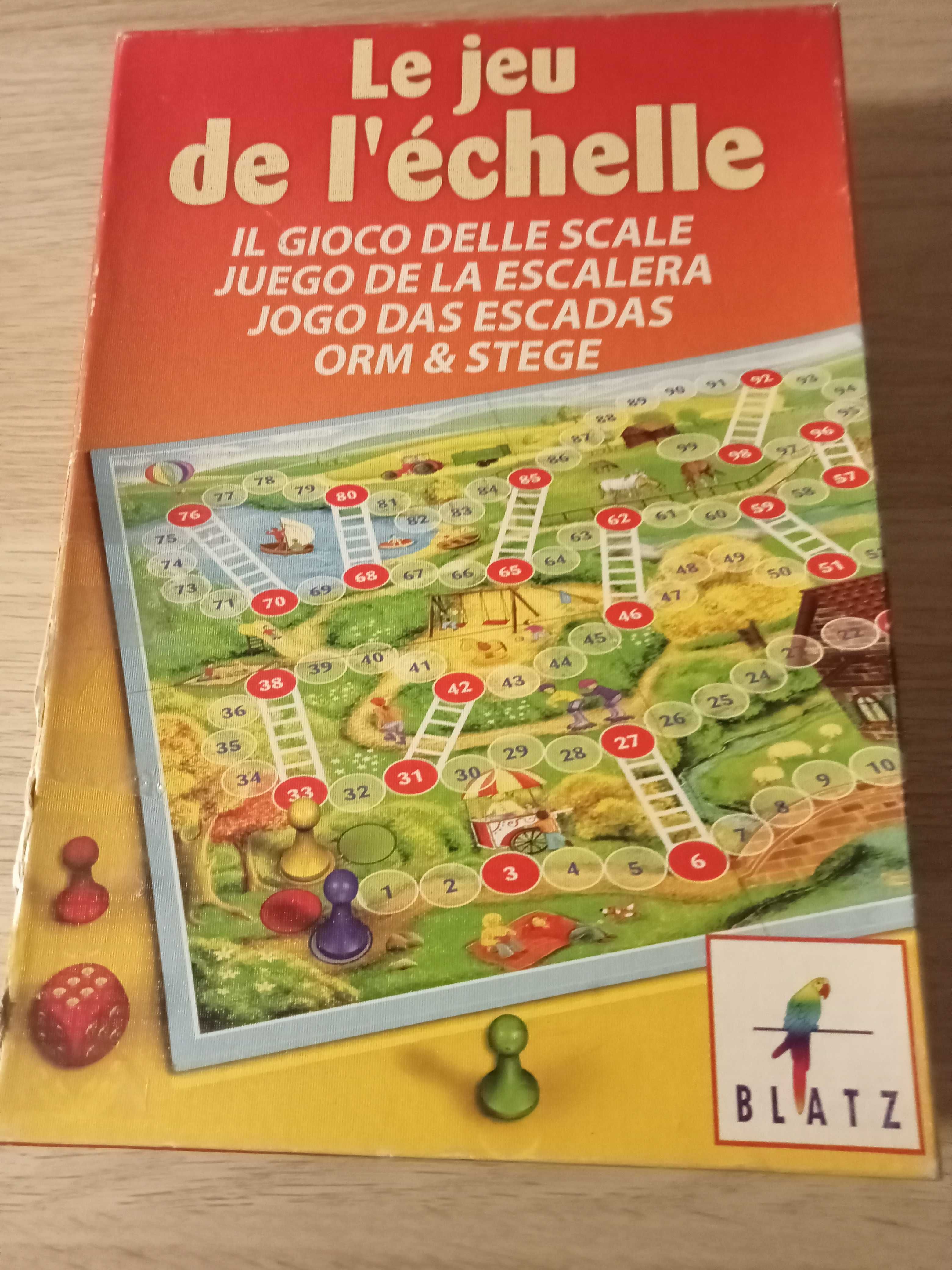 Ludo e Jogo de escada - jogos de tabuleiro