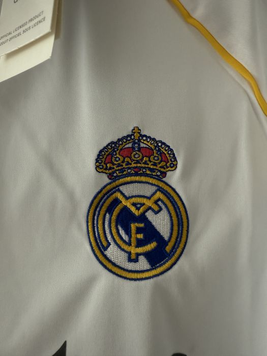 Nowa koszulka piłkarska Real Madryt 25/26 domowa biała rozmiar S